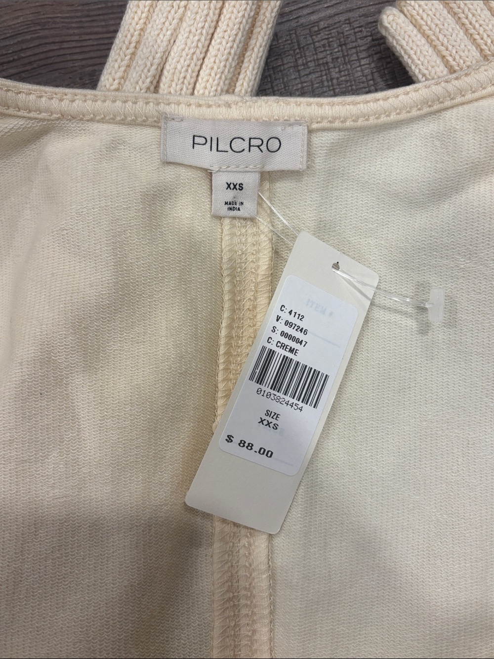 Pilcro Long Sleeve Square Neck Top XXS - Picture 2 of 7